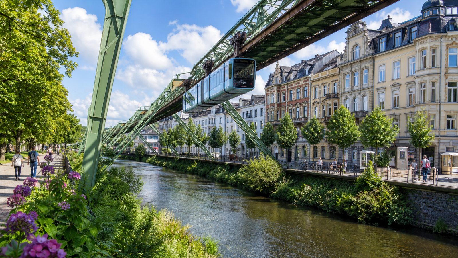 Mehr über den Artikel erfahren Wuppertal an einem Tag: Schwebebahn, Nordbahntrasse und Spartipps