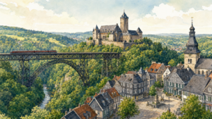 Mehr über den Artikel erfahren Solingen an einem Tag: Schloss Burg, Müngstener Brücke und Gräfrath