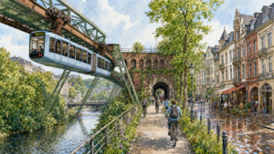 Mehr über den Artikel erfahren Wuppertal an einem Tag: Schwebebahn, Nordbahntrasse und Spartipps